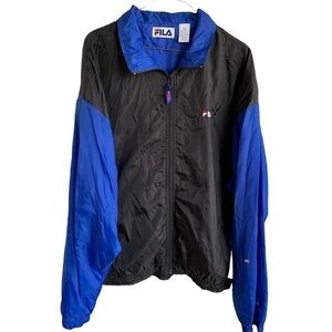 Vintage Fila Windbreaker Track Jacket Size XL